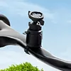 Bike Handlebar Computer Holder 360 Rotation Bike Taillight Bracket for Garmin