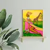 Diamond Painting -DIY Full Square Drill Woman and Deer