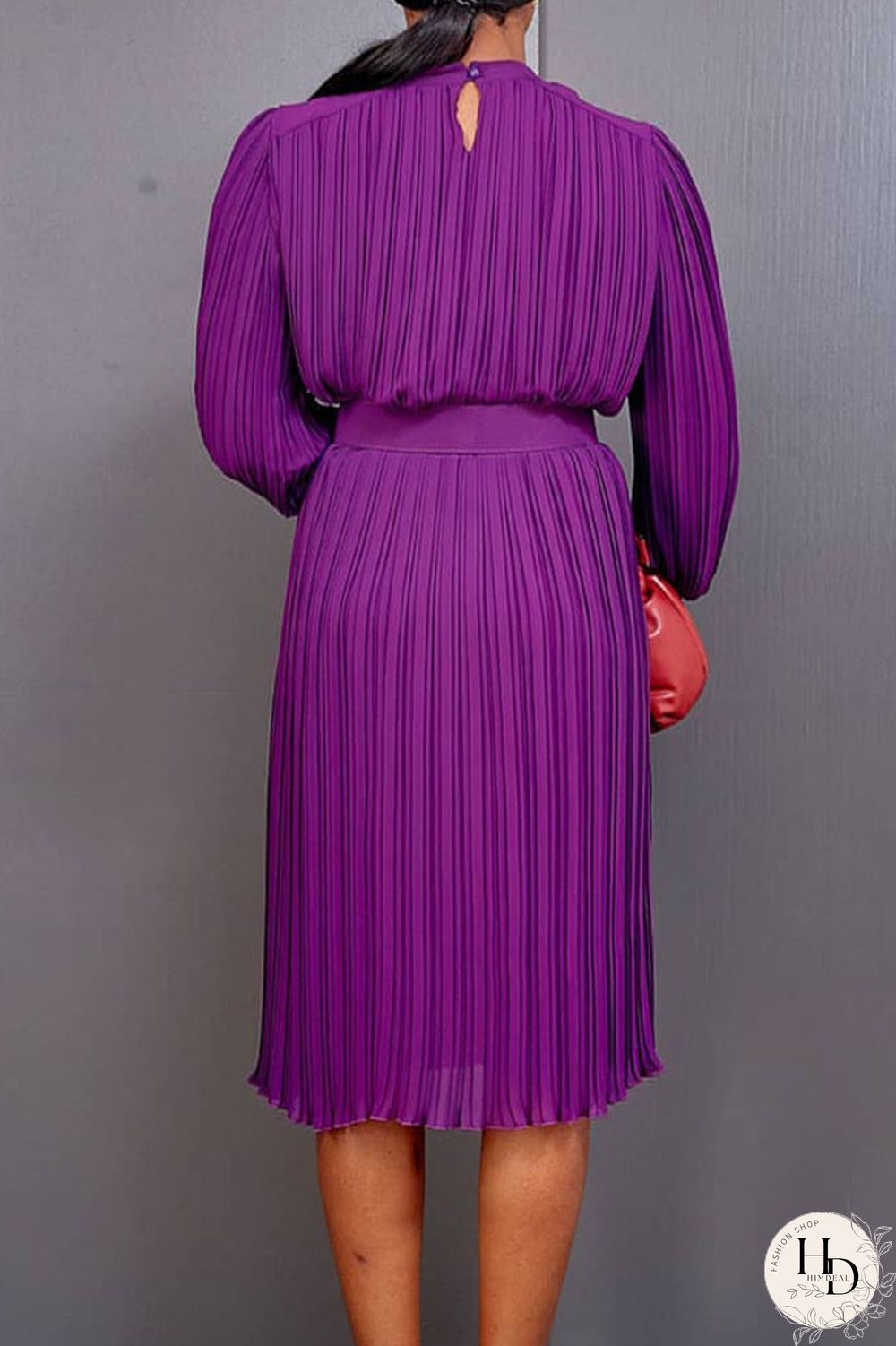 White Casual Solid Patchwork Fold With Belt O Neck Straight Dresses