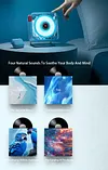 Bingtang Speaker Record Atmosphere Light Multifunctional Wireless Transparent Bluetooth Portable Creative Speaker