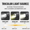 LED Neck Reading Light Flexible Book Light Adjustable Rechargeable Flashlight