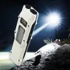 LED Ultra-thin Flashlight W/ Digital LED Display Outdoor Flat Shape Flashlights