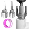 Integrated PVC Pipe Thread Cutting Tool for 1/2 3/4 inch Pipe & Electric Drill