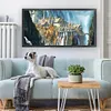 (US Local)Castle-18CT Stamped Cross Stitch Kit(80x40cm)
