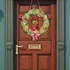 DIY Special Shaped Crystal Painting Wreath with LED Light Kit (Xmas Bell)
