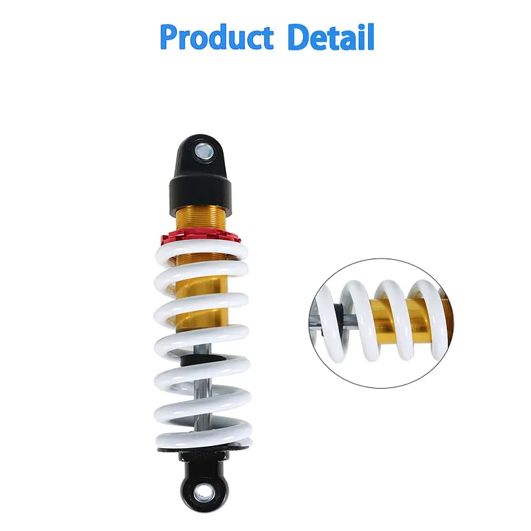 SEBLAFF 10.5in 270mm Rear Mono Shock Replacement for 110cc 125cc Dirt Pit Bike White