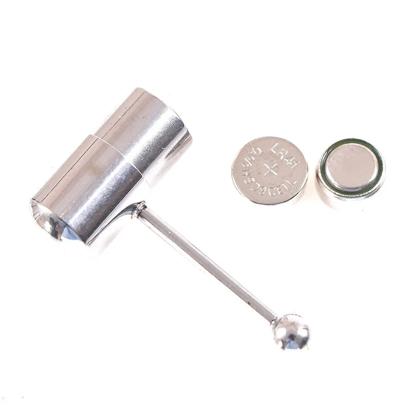 Nightclub Fashion Steel Vibrating Tongue Bar Ring Stud Body Piercing Jewelry