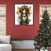Flowers Butterfly Girl-Paint by Numbers Acrylic Paintingg 50*55CM(Watercolor)
