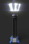 Prism Tower Lighthouse Night Light Rotatable Red Alert Red Alert 2 Allied Building Model