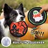 Dog Flying Disc, Dog Flyer Dog Toy, Dog Interactive Lightweight Flying Disc Dog Toy for Small Large Dogs - Floats in Water & Safe on Teeth