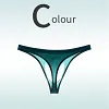 Low Rise Sexy Ice Silk Transparent Ultra Thin Seamless Thong
