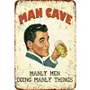Man Cave - Vintage Metal Signs - 20*30cm/30*40cm