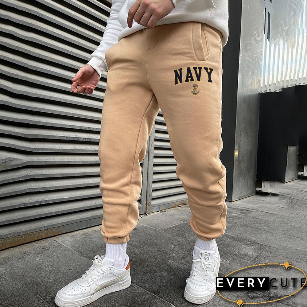 Pattern Print Bouquet Foot Sweatpants