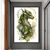 (Big Size)Dragon - 11CT Stamped Cross Stitch - 50*70cm