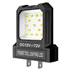 12V-72V LED Mini Pocket Work Light 2 Modes Repair Lighting Floodlight No Battery