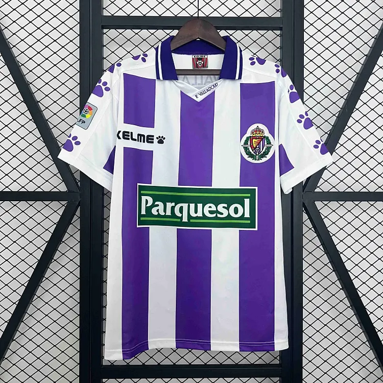 Real Valladolid 1995/96 Retro Home Jersey
