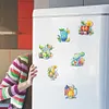 (US Local)6Pcs Acrylic Wine Glasses Diamond Painting Fridge Magnet for Adults Beginners Craft Kit
