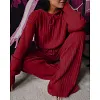 Women's Long Sleeve Loose Hooded Casual Suit