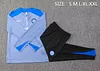 Joyfball 2024/2025 Internazionale Milan Half-Pull Training Suit Grey Jersey 1:1 Thai Quality Set
