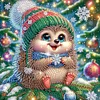 (US Local)4pack Xmas Animal-Special Shaped Diamond Painting Kit(30x30cm)