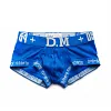 Letter Personality D.M Underwear Men's Fashion High Elastic Comfortable Pouch Cotton Boxer