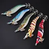 Luminous Fishing Lure 90mm 7g Squid Jigs Fishing Bait Prawn Hook Artificial Bait