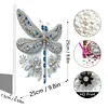 (Pre-Framed)Dragonfly-Special Shape Diamond Painting Kit(25x25cm)