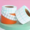 (Square/Round)3000 Pieces Blank Labels Self Adhesive Writable Stickers Supplies