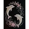 Girl Animals Premium 5D Diamond Painting Kit Black & White Pearls painting Sparkling Special Shaped Diamond painting(Multi-Style)