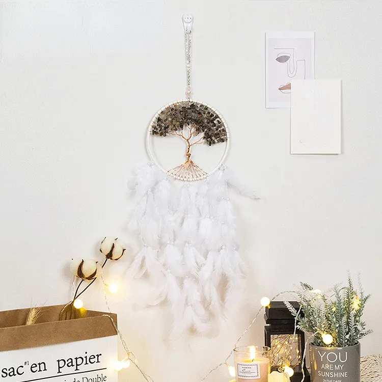 White Tree of Life Dream Catcher