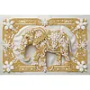 DIY Pearl Painting Elephant for Home Wall Decor with Frame(20x30cm)