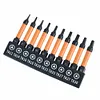 10 PCS Triangle Screwdriver Set S2 Alloy Steel Screwdriver Bits TA12-TA30