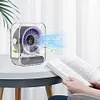 Desk Fan LED Display Portable Table Desktop Air Circulator Fan Quiet Small Fan