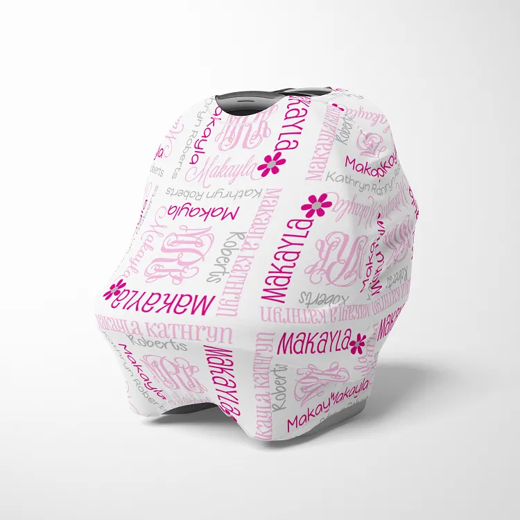 Personalized Baby Car Seat Canopy| Canopyl23
