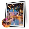 Diamond Painting-DIY Full Round Drill Town River