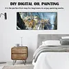 (US Local)Castle-Paint By Numbers Kit(80x40cm)
