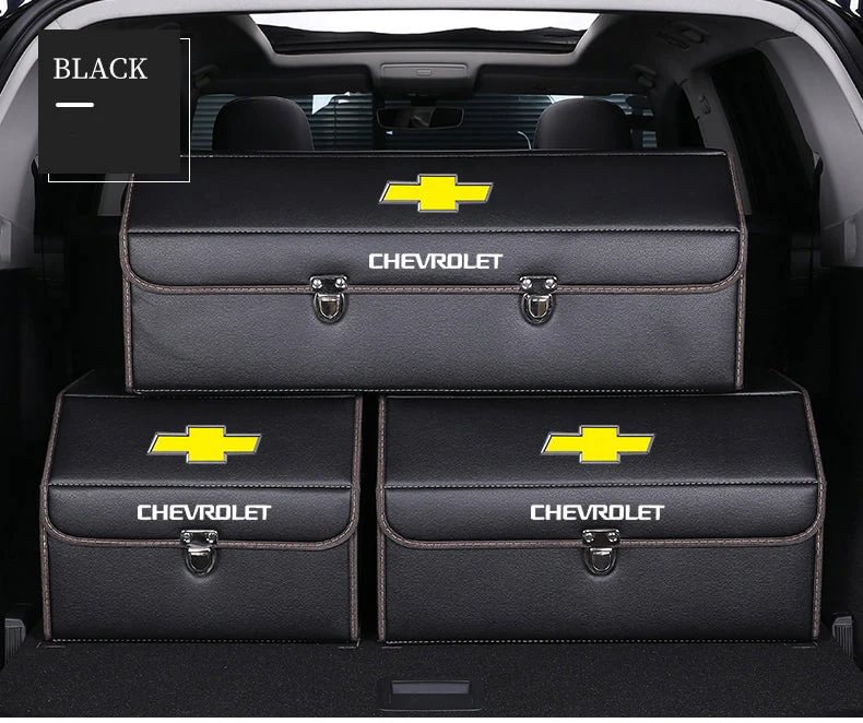 Car Trunk Leather Storage Box