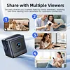 1080P HD Mini Camera with Motion Detection and Night Vision Surveillance Cam APP Control Long Battery Life for Baby Monitor Pet