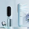 Cordless Hair Straightener Brush USB Rechargeable Portable Straightening Comb with 3 Temperature Settings & LED Display for Women Gift Idea for Home Travel