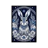 (US Local)Rabbit -11CT Stamped Cross Stitch Kit(40x60cm)