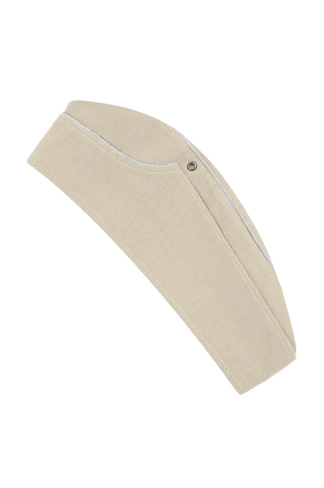   Wehrmacht Elite M1934 Off-White HBT Overseas Cap German-Uniform