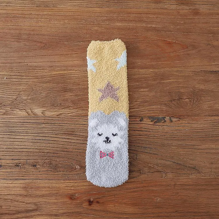 Moon And Stars Floor Socks