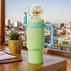 24oz Stainless Steel Whale Fountain Tumbler Perfect for Kids Teens and Adults