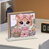 Acrylic Cat Diamond Painting Napkin Rack Decor for Home Office Decor
