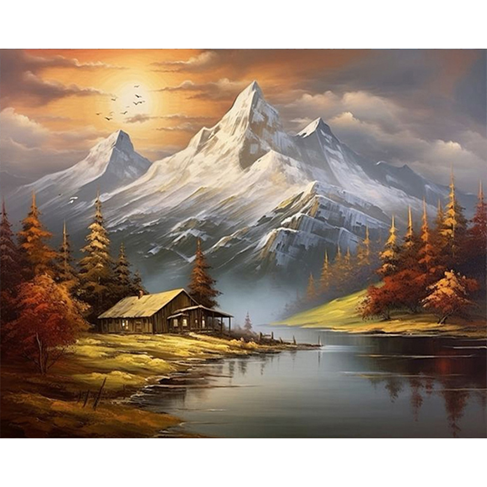 Alpine-Paint by Numbers-50x40cm