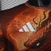 2025/2026 Player Version Real Madrid Nezha Special Edition Orange Football Shirt 1:1 Thai Quality