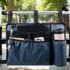 Walker Bag Waterproof Multi-Pockets Armrest Side Storage Bag for Seniors Elderly