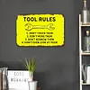 Garage - Vintage Metal Signs - 20*30cm/30*40cm - Warning
