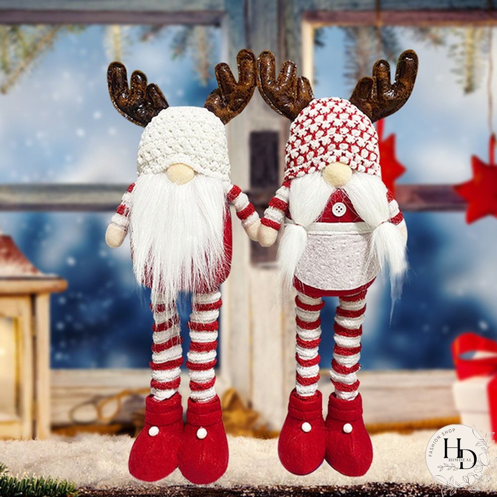 34Styles Swedish Tomte Dwarf Faceless Plush Doll Rudolph Gnomes Dwarf Santa Claus Elf Doll Ornaments