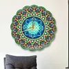 DIY Diamond Painting Luminous Mandala Diamond Painting Wall Clock Kit